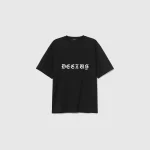 DEEZUS SCRIPT TEE - BLACK