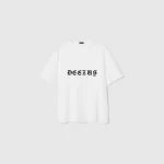 DEEZUS SCRIPT TEE - WHITE