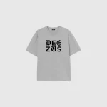 DEEZUS SCRIPT TEE - GREY