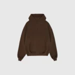 MEDAL MONO HOODIE - BROWN