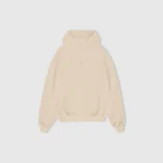 MEDAL MONO HOODIE - CREAM