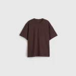 MEDAL MONO OVERSIZED TEE - BROWN