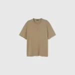 MEDAL MONO OVERSIZED TEE - LIGHT BROWN