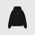 MEDAL PINK OCTOBER HOODIE - BLACK