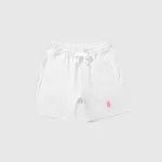 MEDAL PINK OCTOBER SHORTS - WHITE