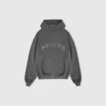 DEEZUS OLD SCRIPT HOODIE – VINTAGE GREY