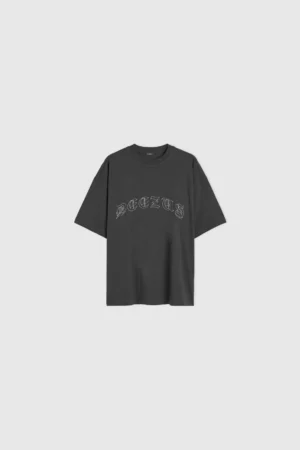 DEEZUS OLD SCRIPT TEE - VINTAGE GREY