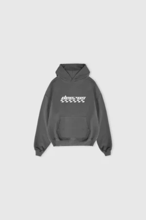 DEEZUS RACE HOODIE – VINTAGE GREY
