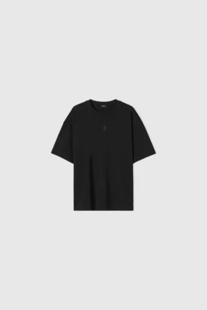 MEDAL MONOCHROME OVERSIZED TEE - BLACK