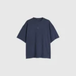 MEDAL MONOCHROME OVERSIZED TEE - NAVY