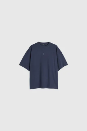 MEDAL MONOCHROME OVERSIZED TEE - NAVY