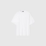 MEDAL MONOCHROME OVERSIZED TEE - WHITE