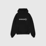 DEEZUS ROSE HOODIE – BLACK