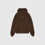 DEEZUS FACE HOODIE – BROWN