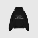 WINTER HOODIE - BLACK