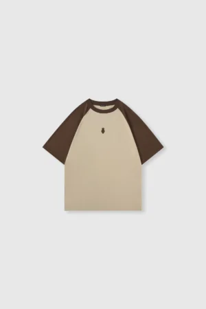 MEDAL BASEBALL OVERSIZED TEE - BROWN 2