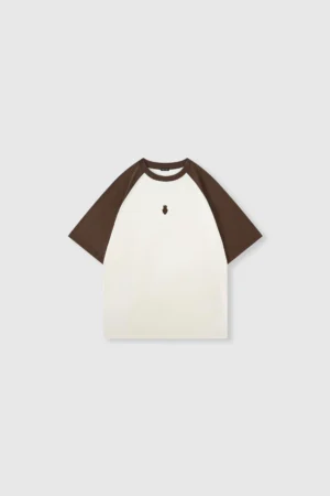 MEDAL BASEBALL OVERSIZED TEE - BROWN