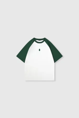 MEDAL BASEBALL OVERSIZED TEE - GREEN