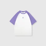 MEDAL BASEBALL OVERSIZED TEE - PURPLE